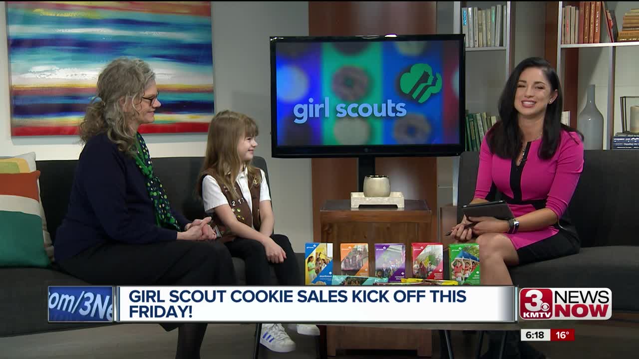 Girl Scout cookie sales kick off in Nebraska on Feb. 7