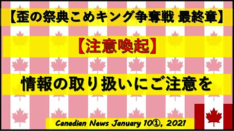 【米大統領選挙】注意喚起 情報の取り扱いにご注意を（ばば下院議長・バカチンに関して）