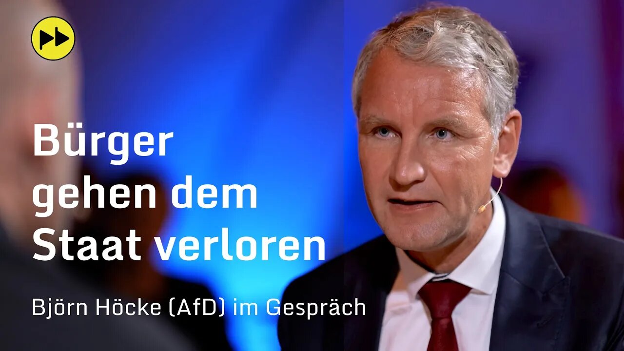 Bürger gehen dem Staat verloren – Björn Höcke (AfD) im Gespräch