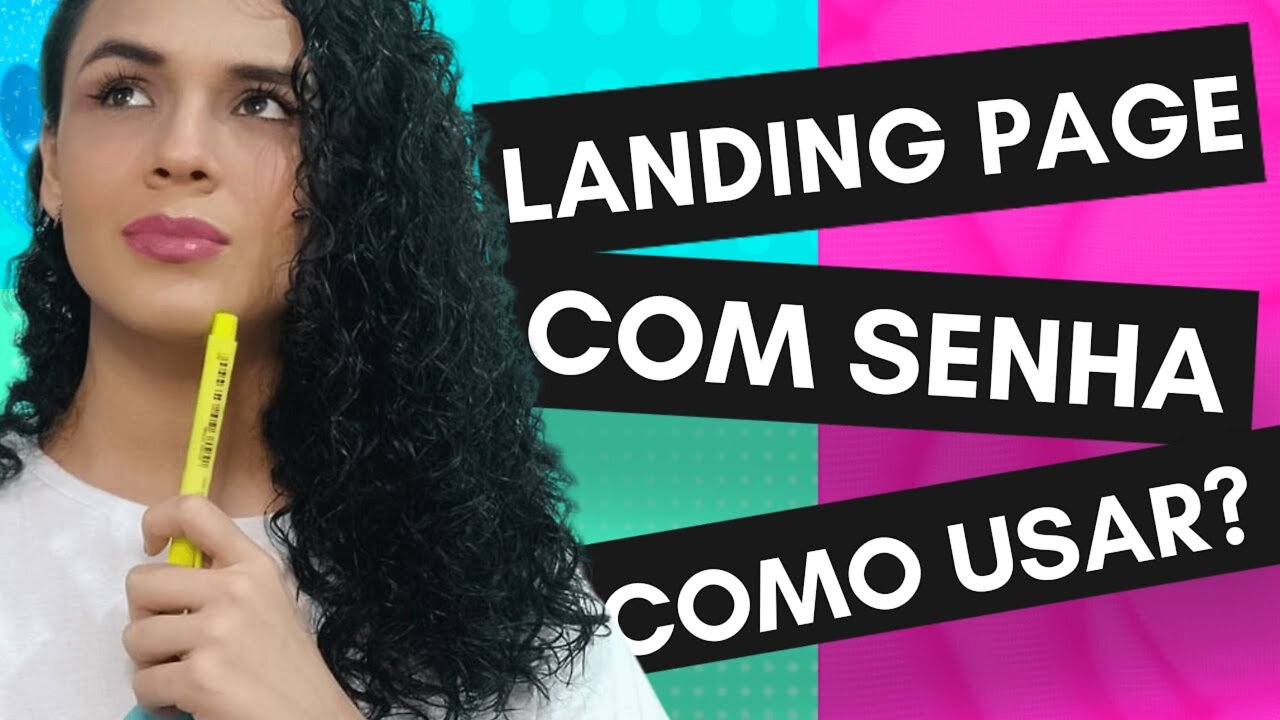 Landing Page com Senha de Acesso | Tutorial