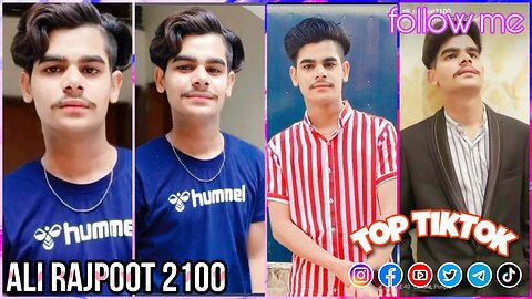 Ali Rajpoot 2100 TikTok tending video top 5