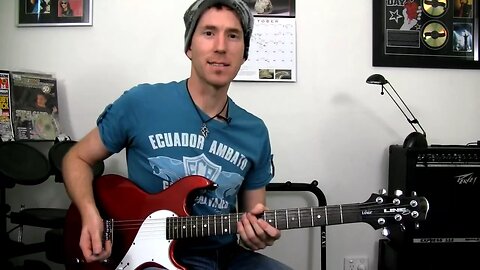 'Decode' by Paramore - Solo Lead Guitar Lesson (easy with tab & backing track)