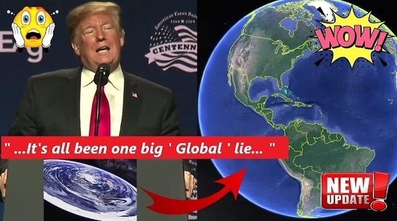 !~*EARTH ALERT*~!HAVE WE BEEN LIED TO BY MAINSTREAM SCIENCE?!TRUMP KNOWS SOMETHING THAT SCARES THEM!
