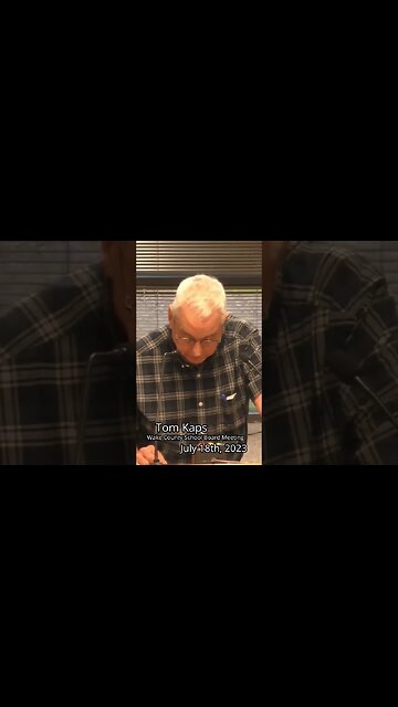 (3/3) Tom Kaps Public Comment (07-18-2023) #shorts #shortsfeed #news #politics #school