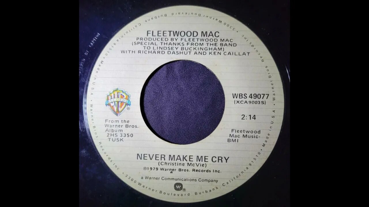 Fleetwood Mac - Never Make Me Cry