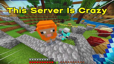 This MINECRAFT Server Is Crazy.... | Lifeboat Survival W/ NamelessPyro