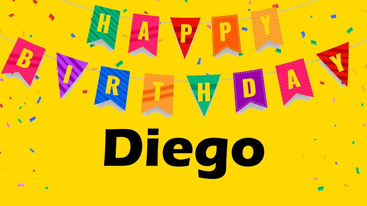 Happy Birthday to Diego - Birthday Wish From Birthday Bash