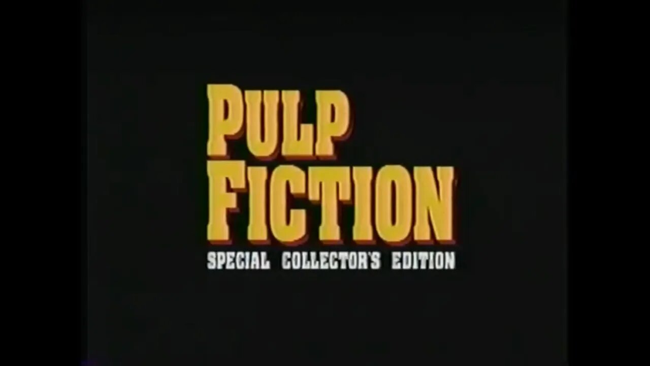 PULP FICTION (1994) VHS Promo [#VHSRIP #pulpfiction #pulpfictionVHS]