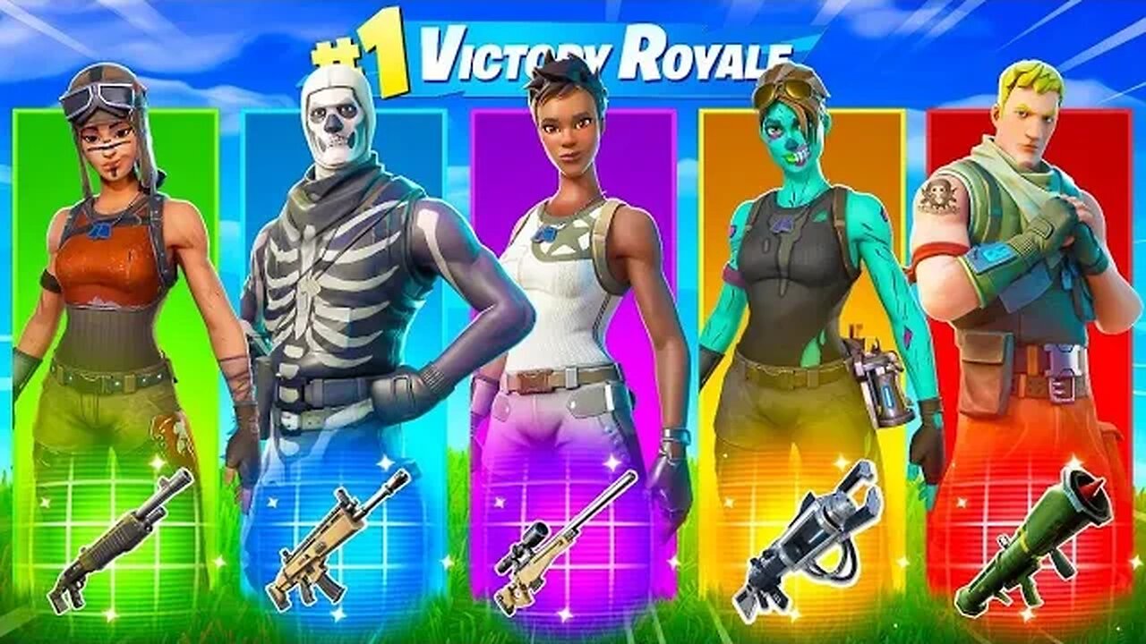 The *RANDOM* OG Fortnite Skin Challenge!