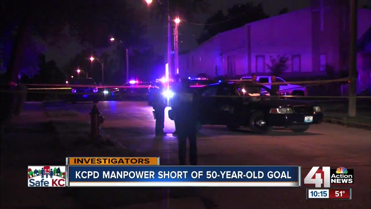 KCPD manpower short of 50-year-old goal