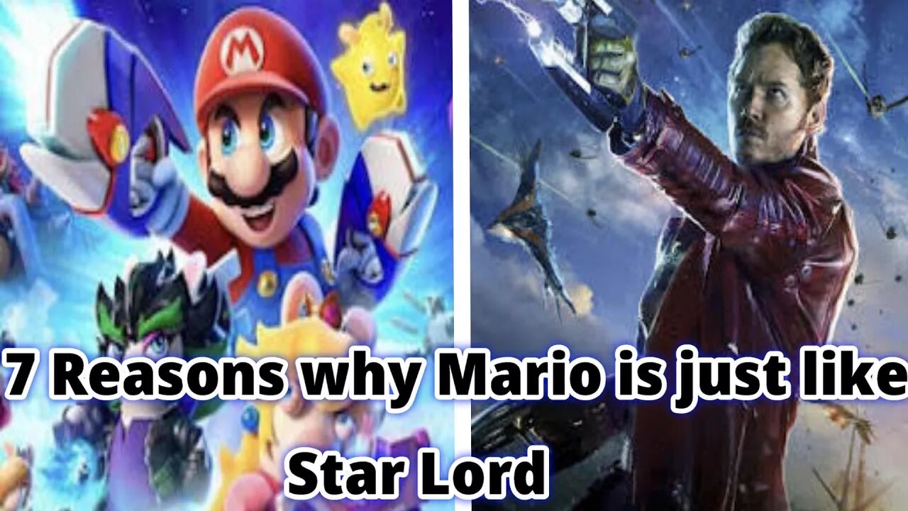 7 Reasons why Mario is just like Star Lord