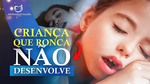 Criança que Ronca Não se Desenvolve