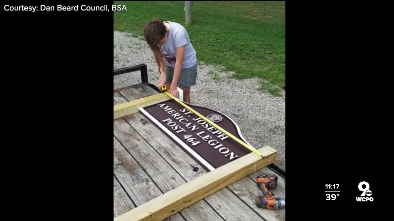 Meet the first female Eagle Scout for this Butler County troop