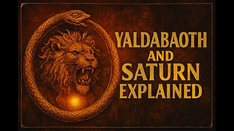 The Connection Between Yaldabaoth and Saturn Explained | Mystery School