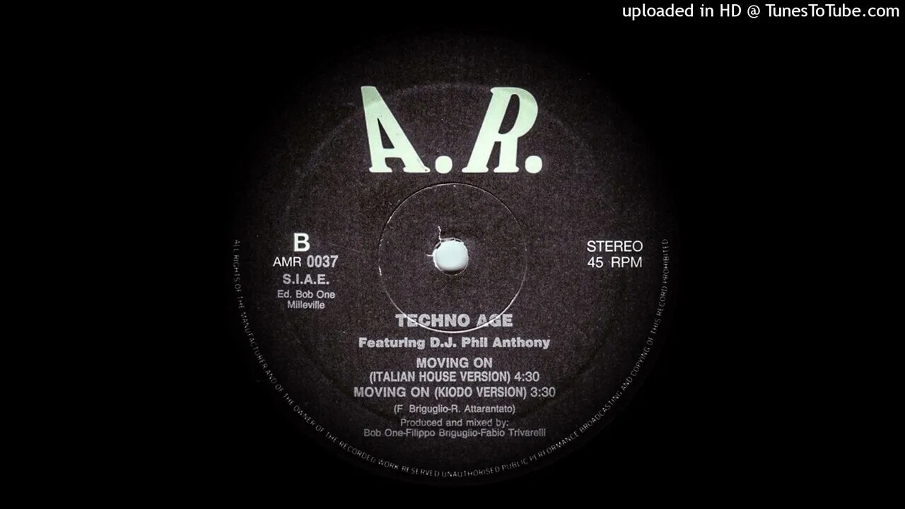 TECHNO AGE - MOVIN' ON