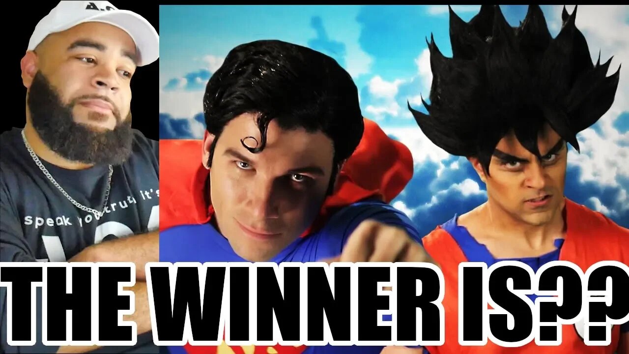 Who Won?? Goku vs Superman. Epic Rap Battles of History - {{ REACTION }}