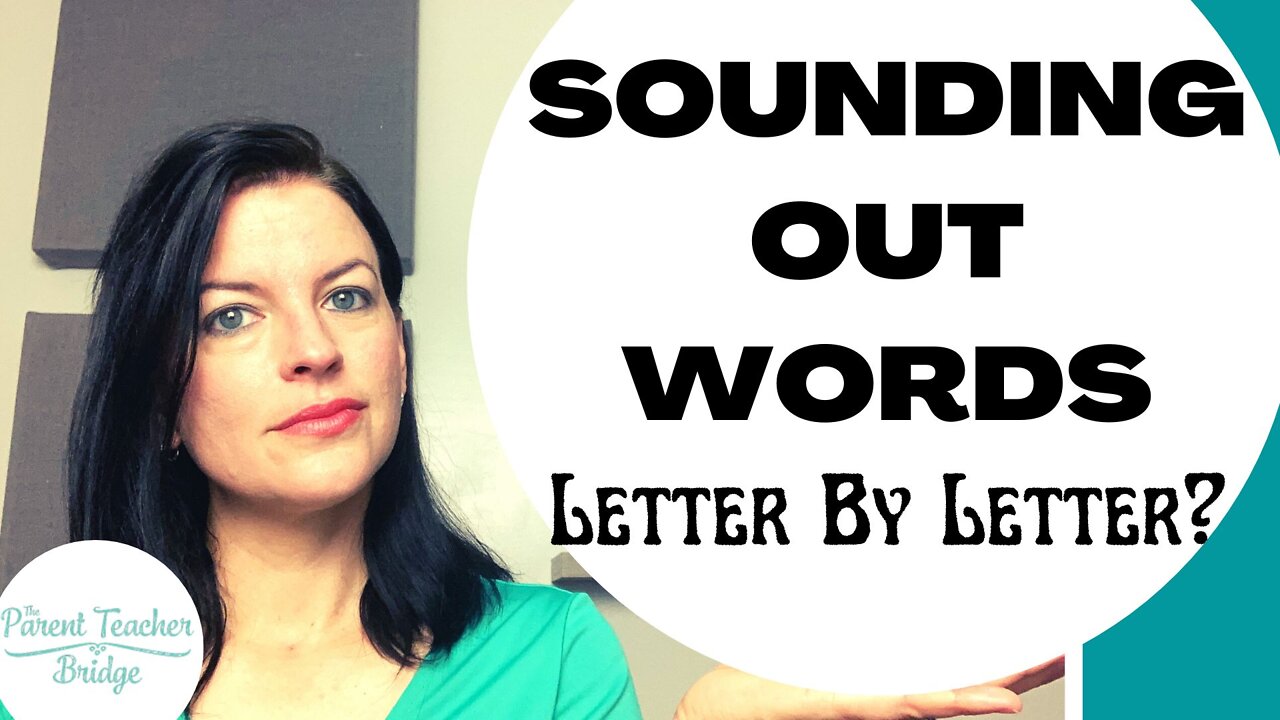 How to STOP sounding out words Letter. By. Letter