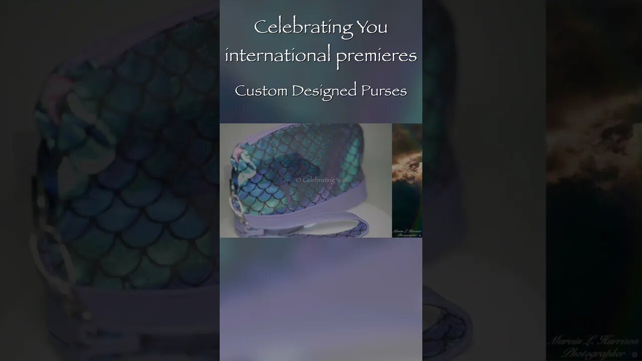 Celebrating You International Premieres: Custom Designed Purses | 1080p 60fps 4K #shorts