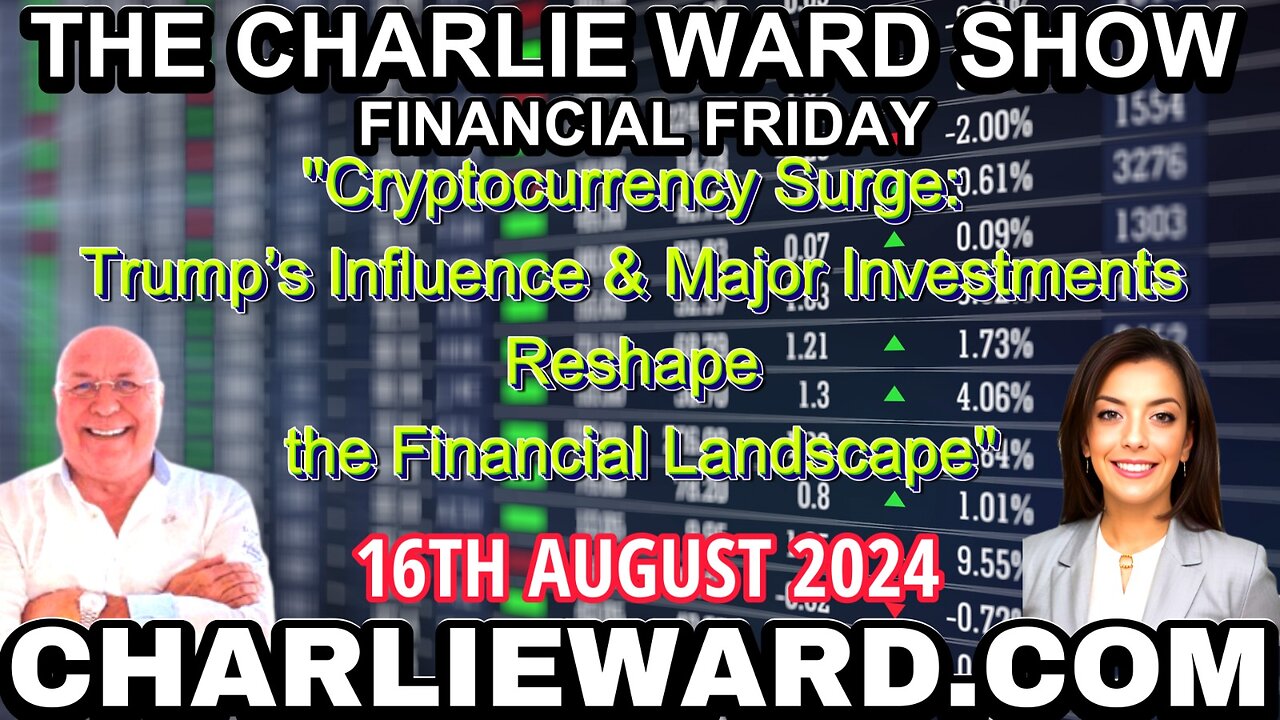 CRYPTOCURRENCY SURGE - FINANCIAL FRIDAY WITH DREW DEMI - 16TH AUGUST 2024