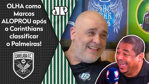 "EU SABIA que o nosso RIVAL..." OLHA como Marcos ALOPROU após o Corinthians CLASSIFICAR o Palmeiras!