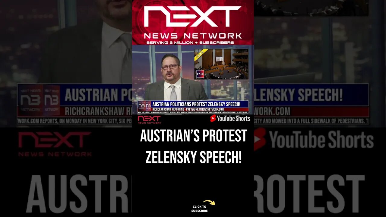 Austrian Politicians Protest Zelensky Speech! #shorts