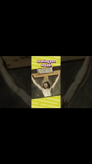 The Crucifixion of Jesus was Predicted