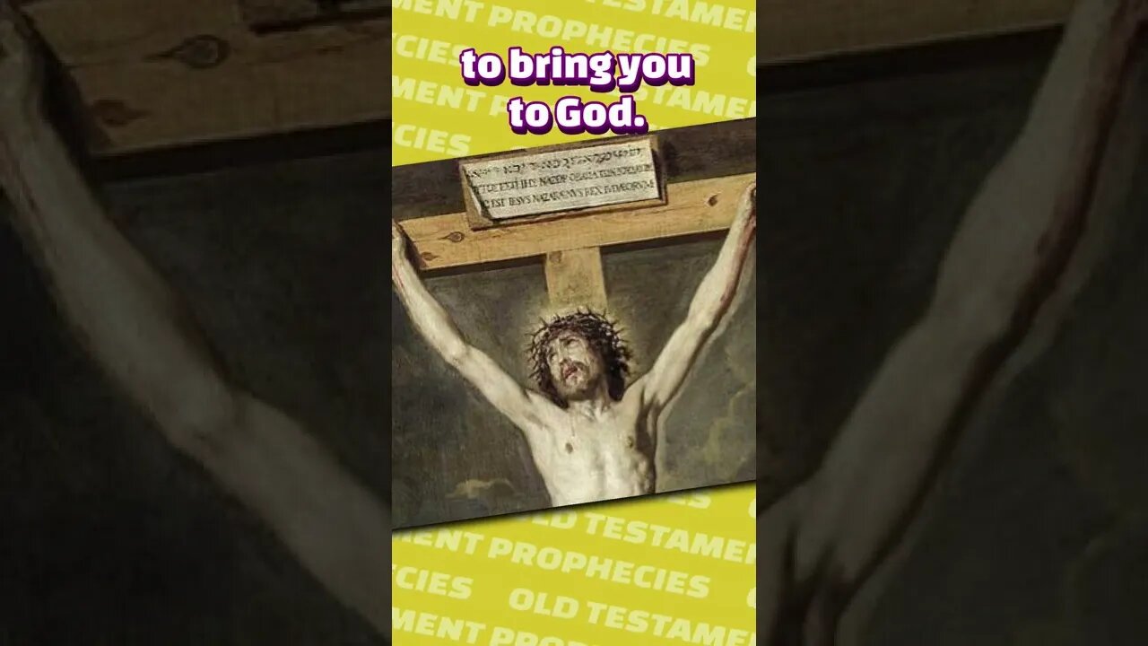 The Crucifixion of Jesus was Predicted