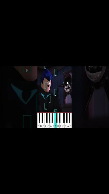 Conflict (Roblox Doors Animation) - Octave Piano Tutorial