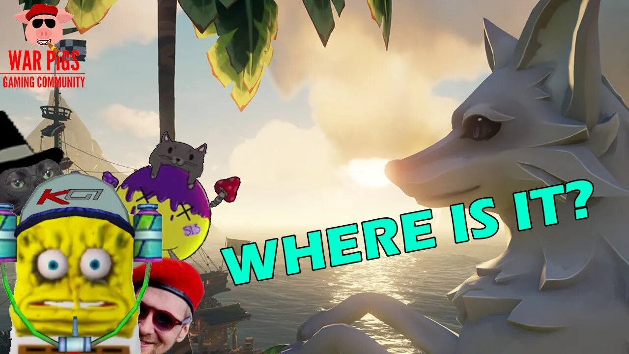 Sea of Thieves but we can't find Monkey Island!!!