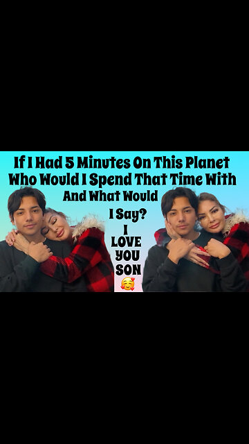 I have 5 minutes left on this Planet, Who would I spend my time with and what would I say? #viral