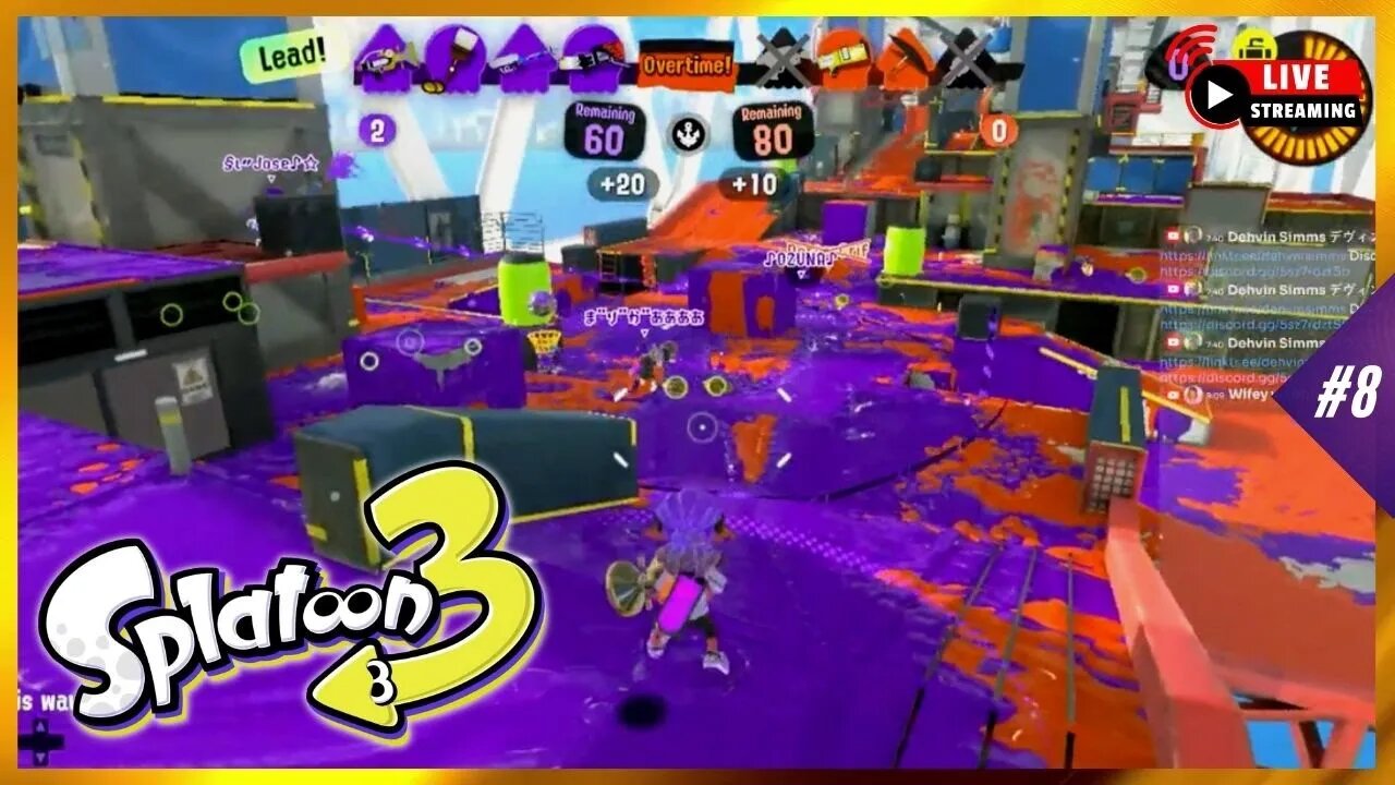 🔴 Great Defensive Stops Splatoon 3 Gameplay | Dehvin7 Gaming