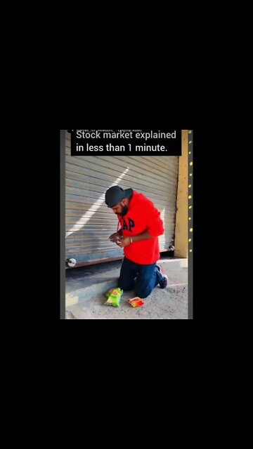 Stock Market explained in 1 minute #shorts