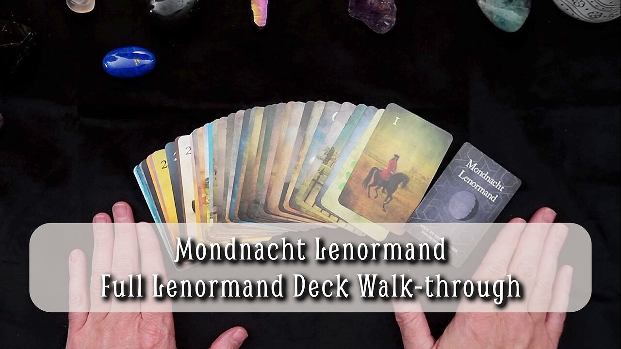 Mondnacht Lenormand | Unboxing and Tarot Flip Through