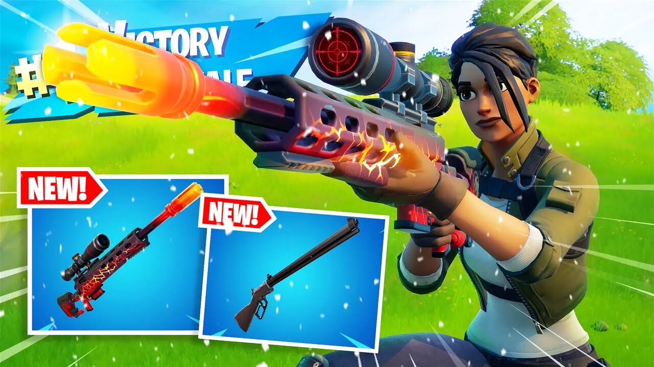 NEW EXOTIC SNIPERS UPDATE! In FORTNITE