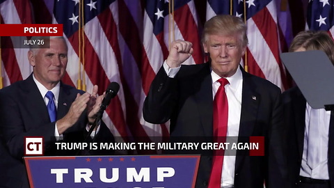 Trump Lays Down The Law On Trans In The Military