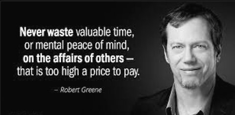 Transform your perspective on life, according to Robert Greene.