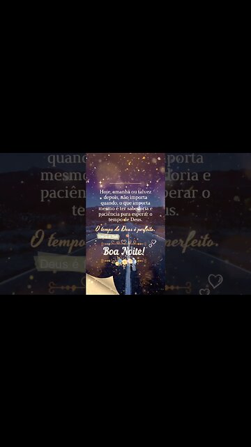 MENSAGEM DE BOA NOITE.#shorts