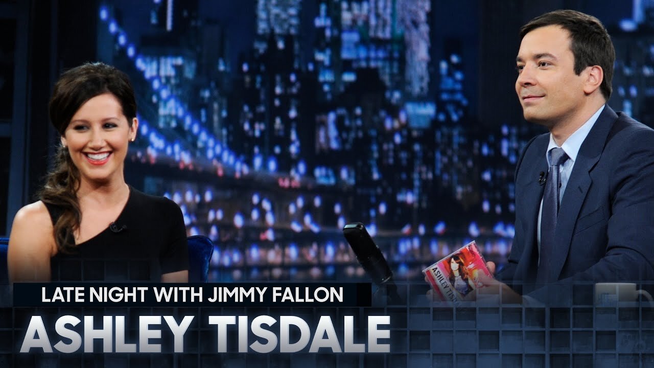 Ashley Tisdale Grew Up with Zac Efron and Vanessa Hudgens | (Late Night with Jimmy Fallon)