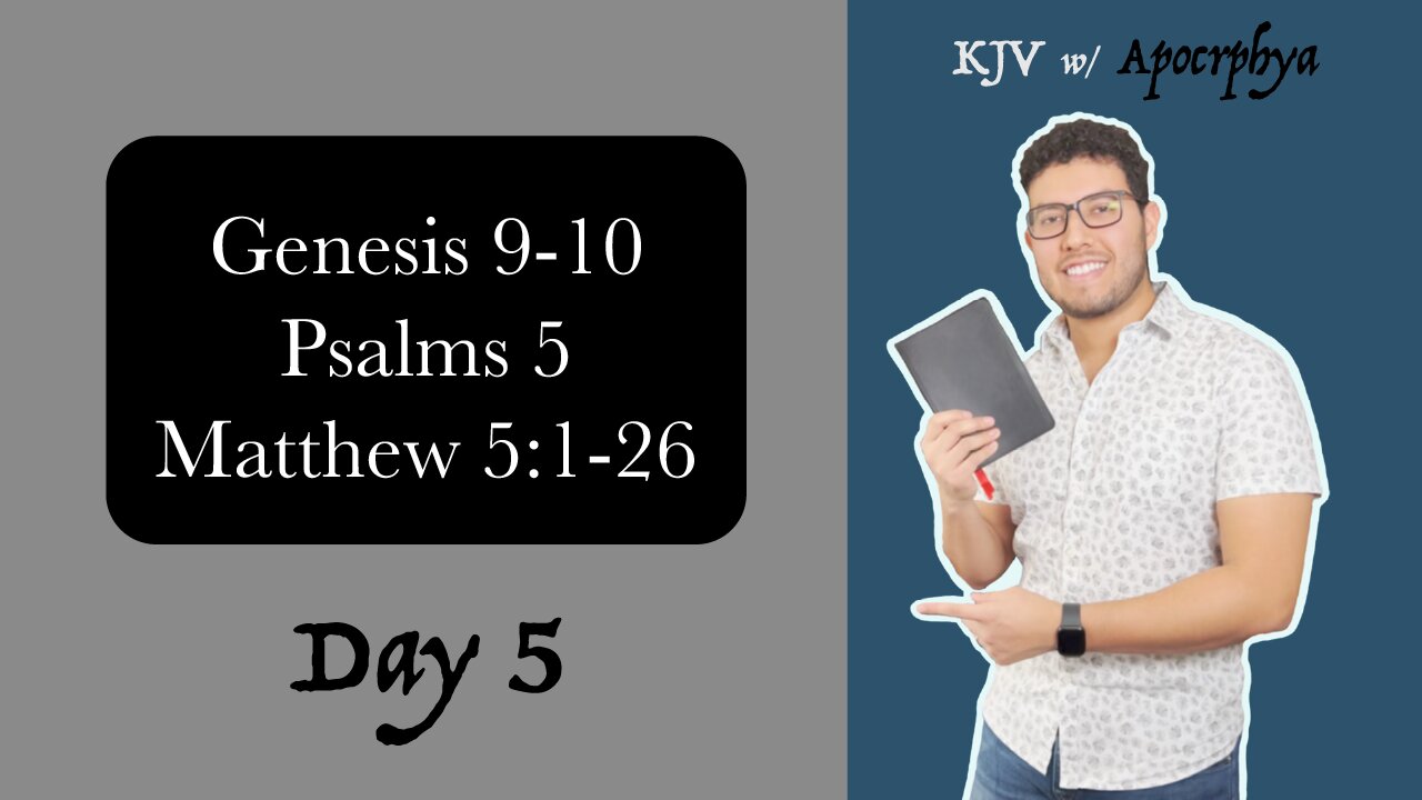 Day 5 - Bible in One Year KJV [2022]