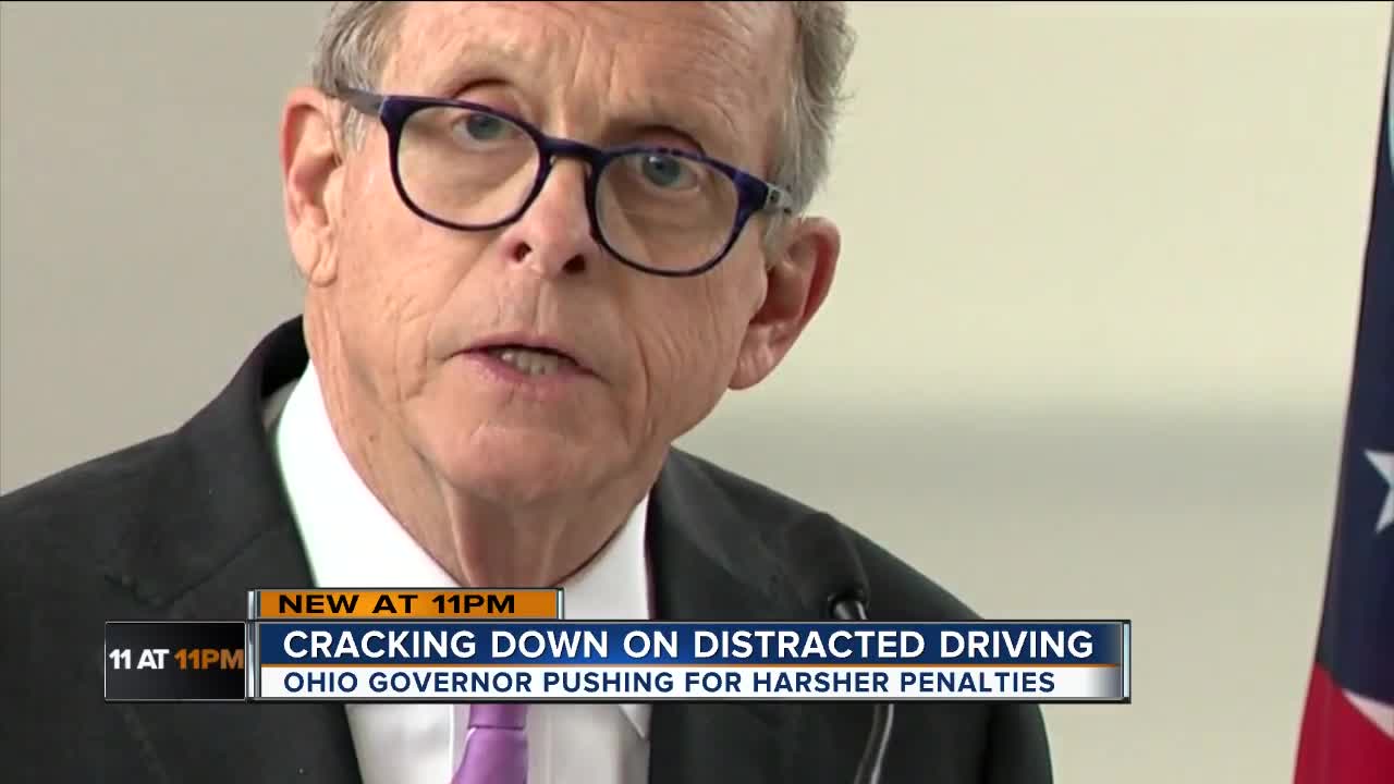 DeWine wants harsher punishments for texting while driving