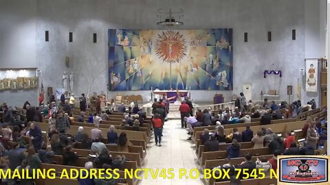 NCTV45 CATHOLIC MASS FROM HOLY SPIRIT PARISH (ST VITUS SITE) 9 AM SUNDAY MARCH 13 2022