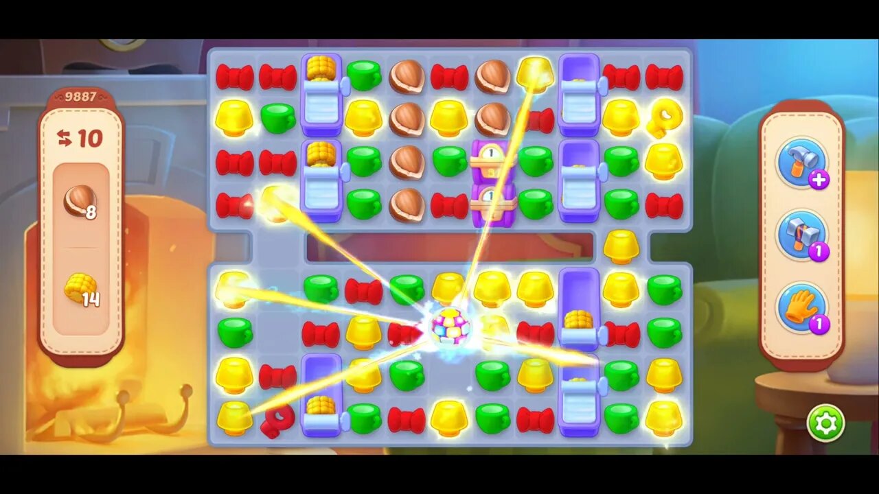 Playrix Homescapes Gameplay Walkthrough Level 9887