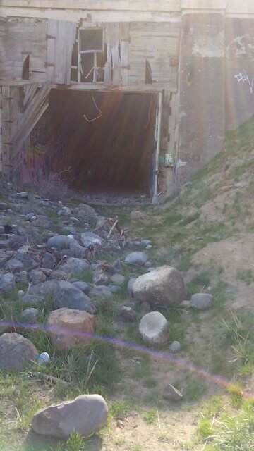 Old Train Tunnel in Central Oregon