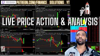 LIVE PRICE ACTION & ANALYSIS LIVE TRADING FINANCE SOLUTIONS #2