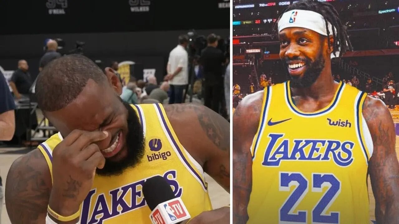 LeBron Laughing at Pat Bev saying, "Something is wrong with him"