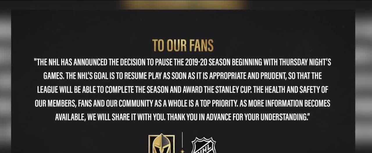 VGK season on 'hold' is affecting Vegas businesses, fans