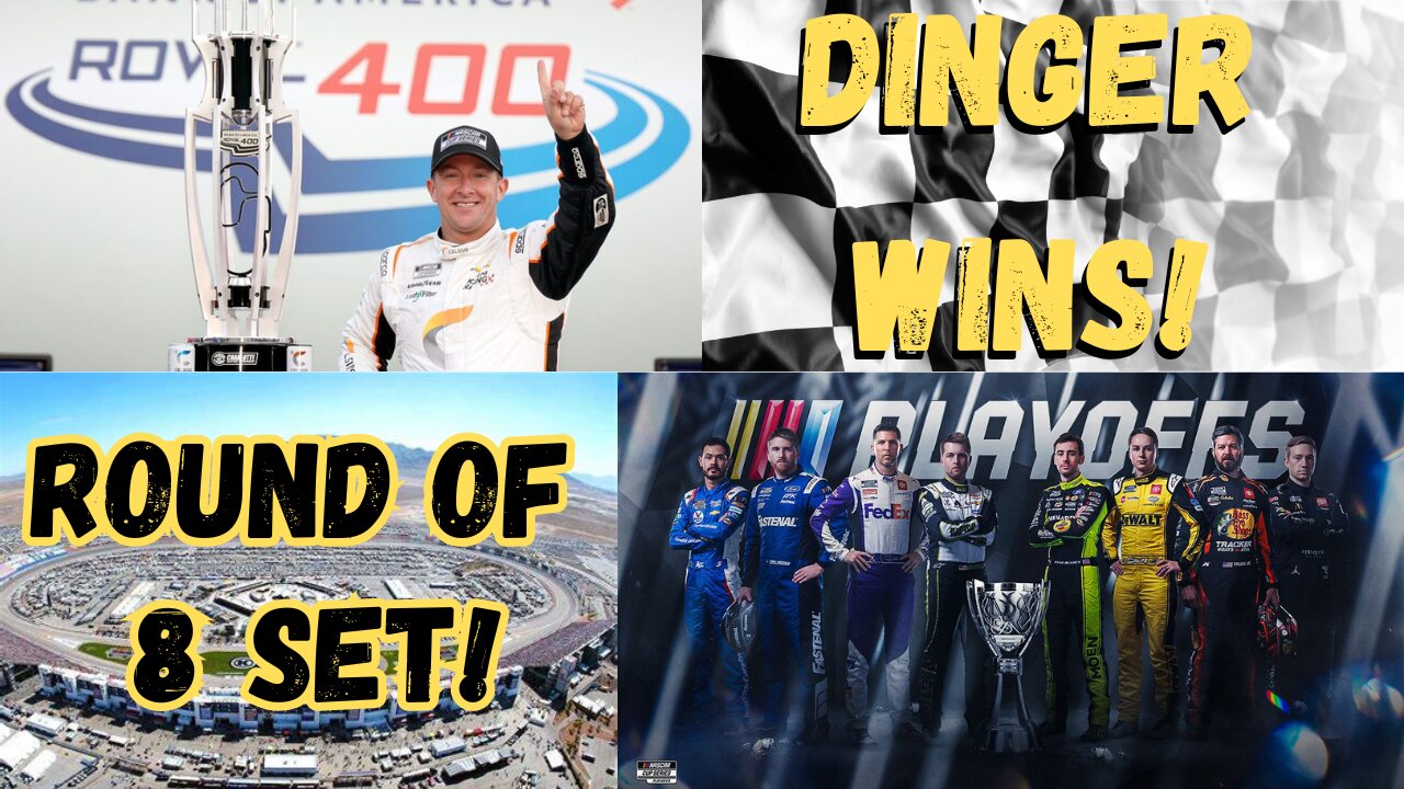 Dinger Wins! - Round of 8 Drivers Set!