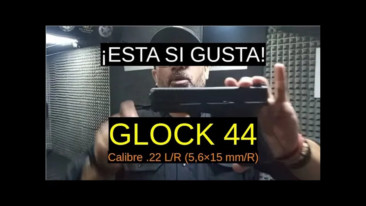 En Español: Glock 44 -Calibre .22L/R (5,6x15mm/R)