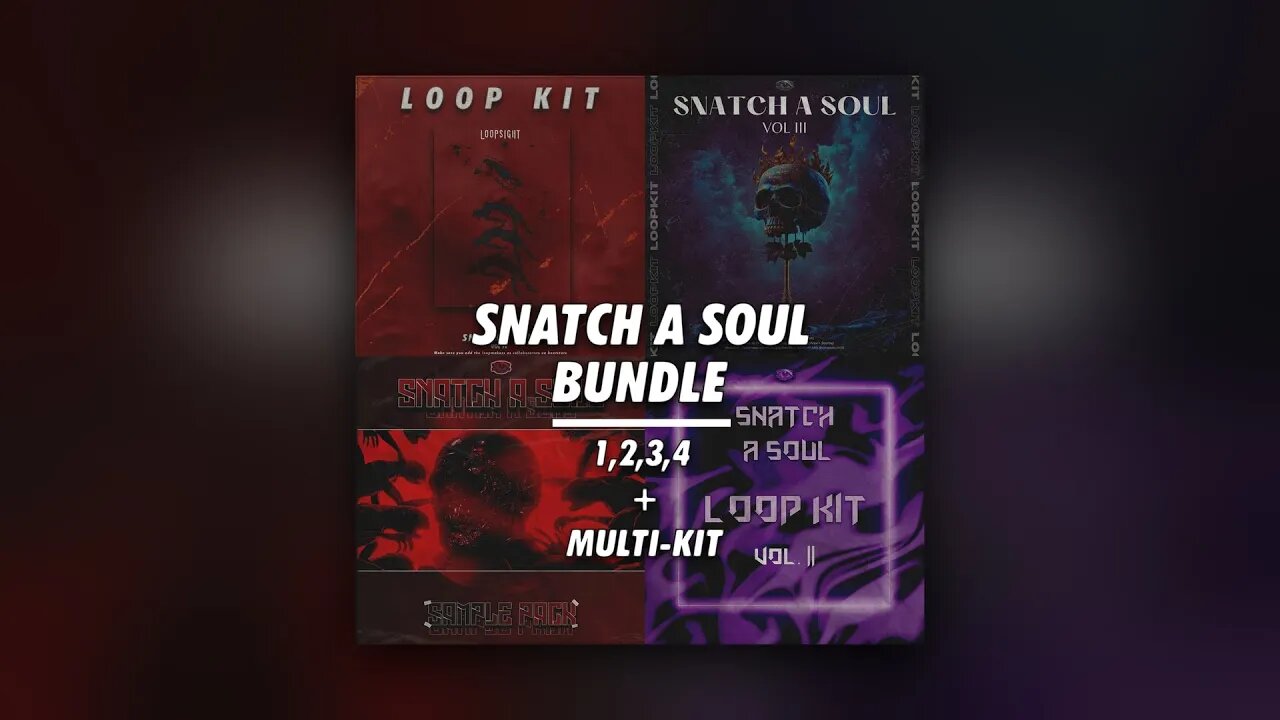 [60+] LOOP KIT / DARK SAMPLE PACK Bundle (Future, Cubeatz, Multi Kit, TM88)