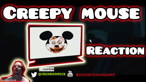 my reaction to Creepy Mouse A Horror Short Film inspired by the Suicide Mouse Creepypasta